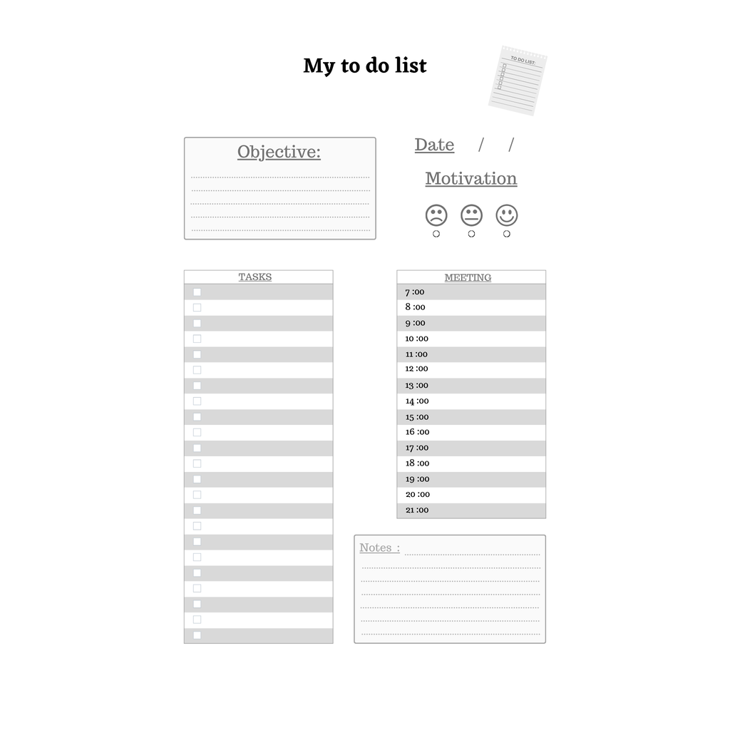 To Do List Bundle
