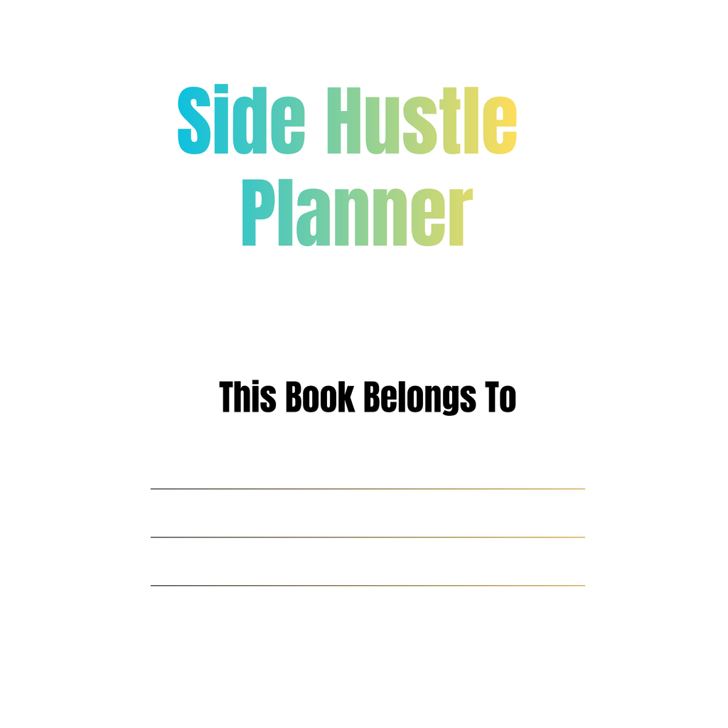 Side Hustle Planner Bundle