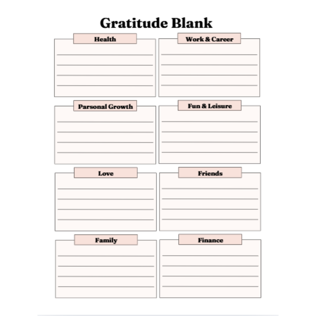 Gratitude Journal Bundle