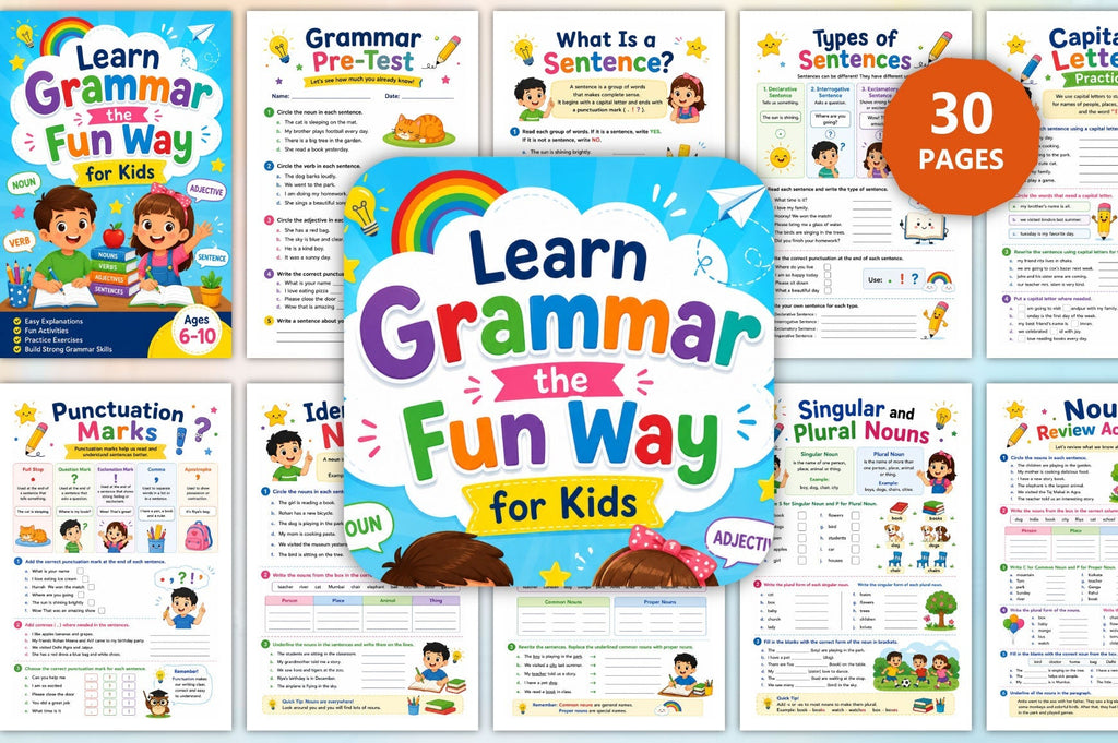 Learn Grammar The Fun Way For Kids