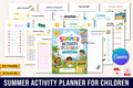 Summer Activity Planner for Children