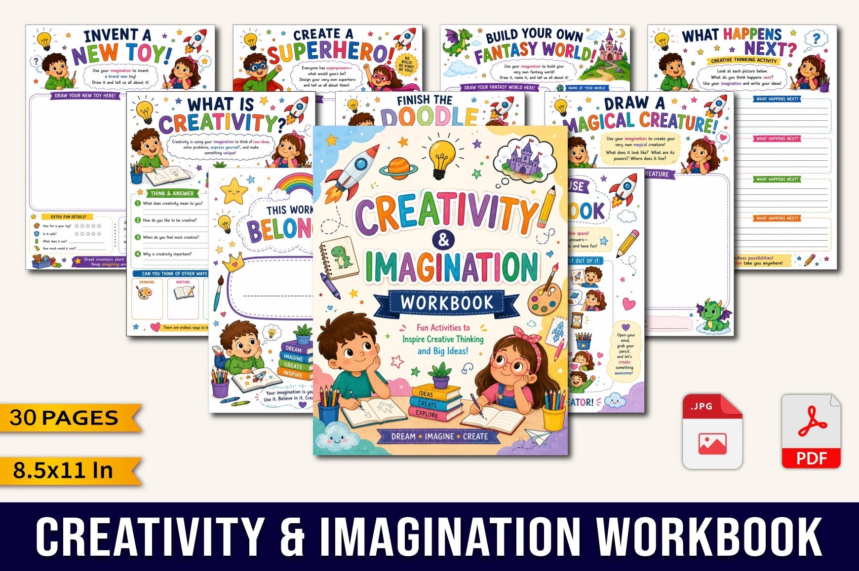 Creativity Imagination Workbook