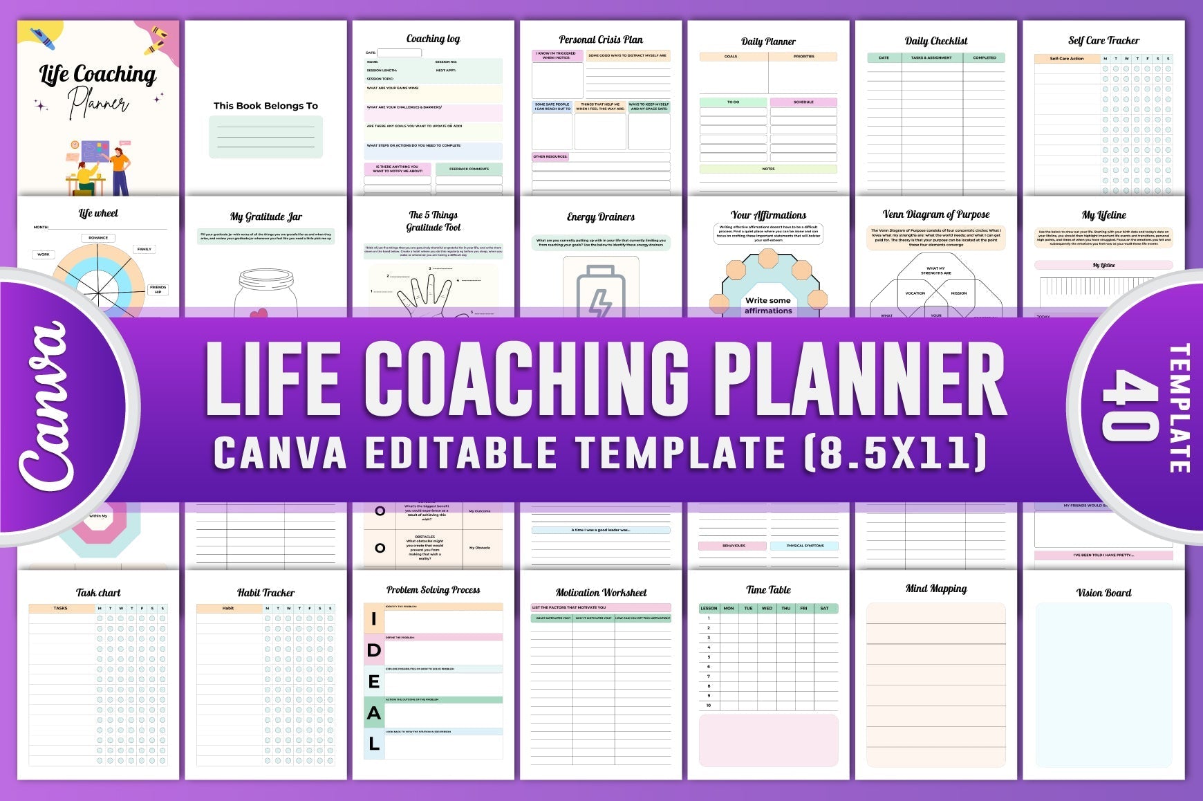 Life Coaching Planner