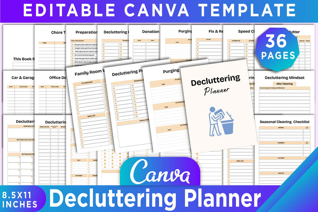 Decluttering Planner Guide