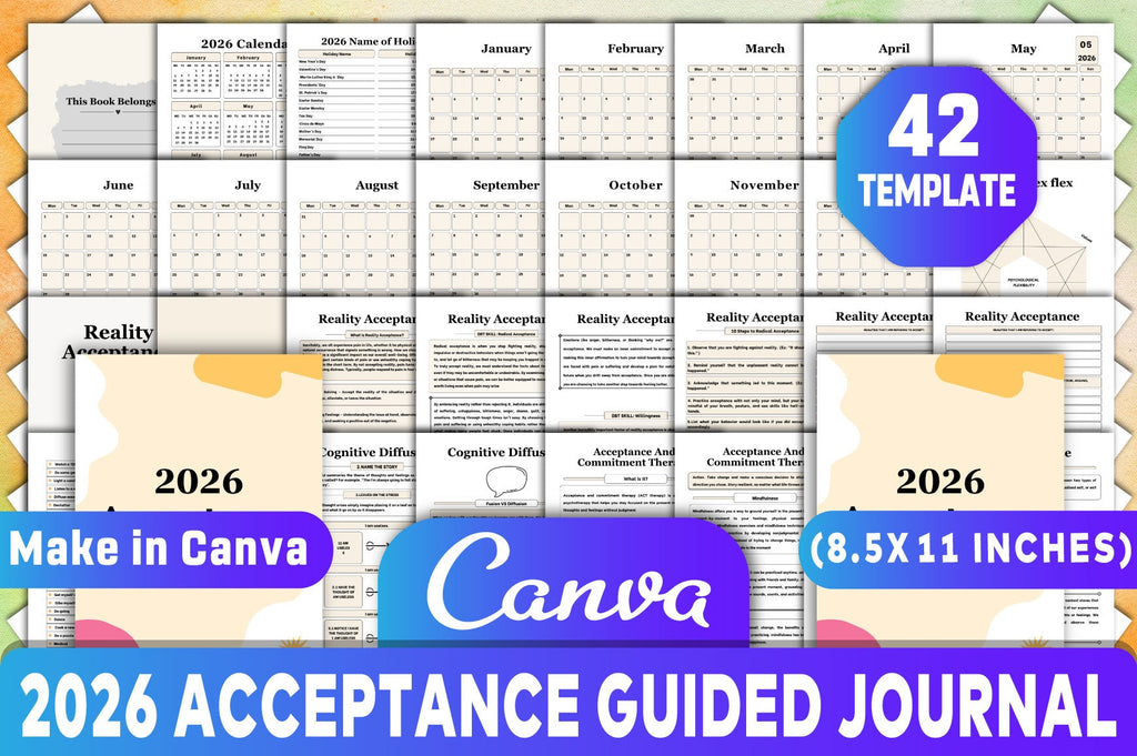 Acceptance Guided Journal for Personal Growth