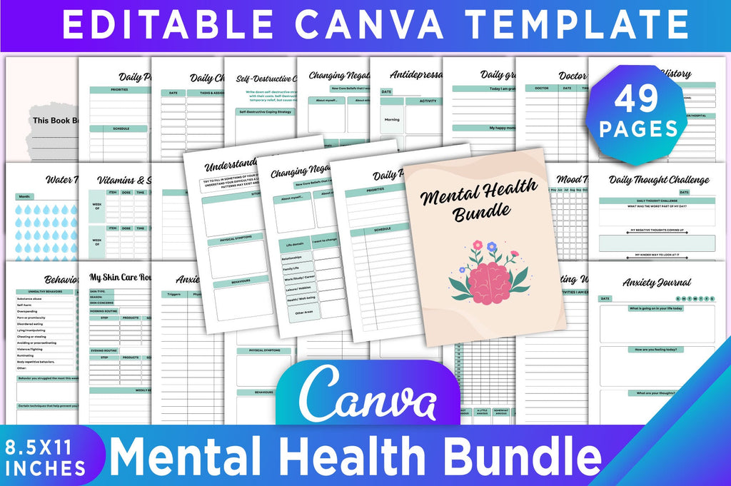 Mental Health Planner for Wellbeing