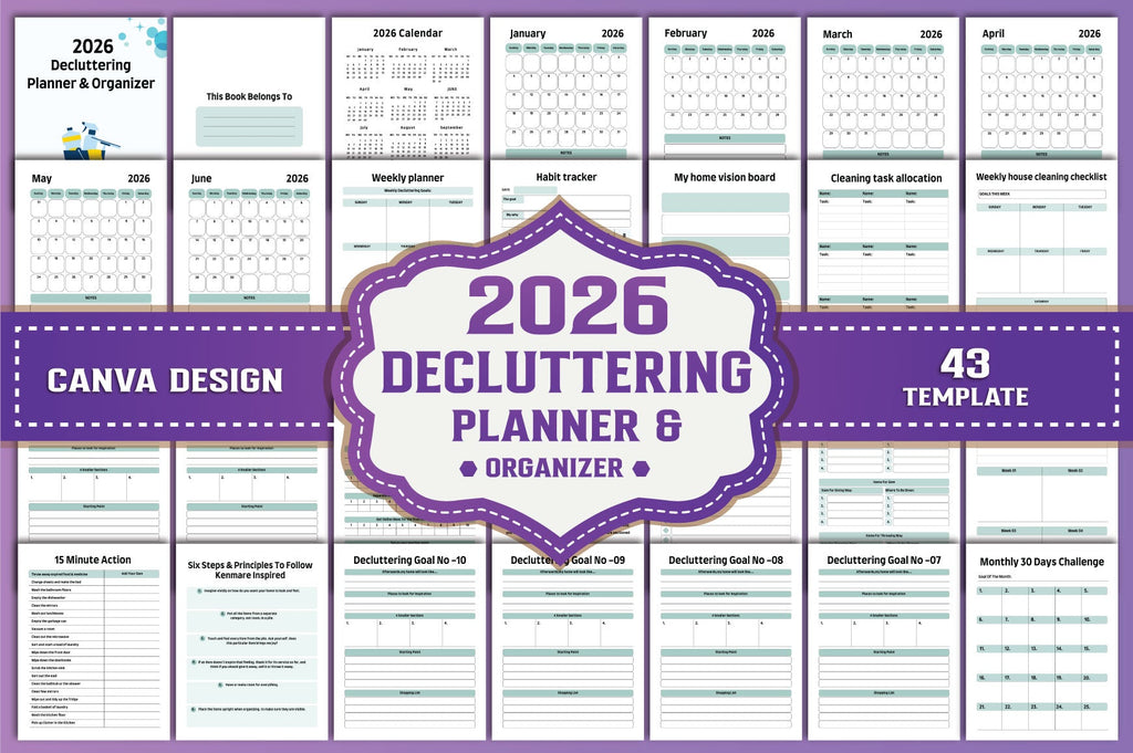Decluttering Planner Guide