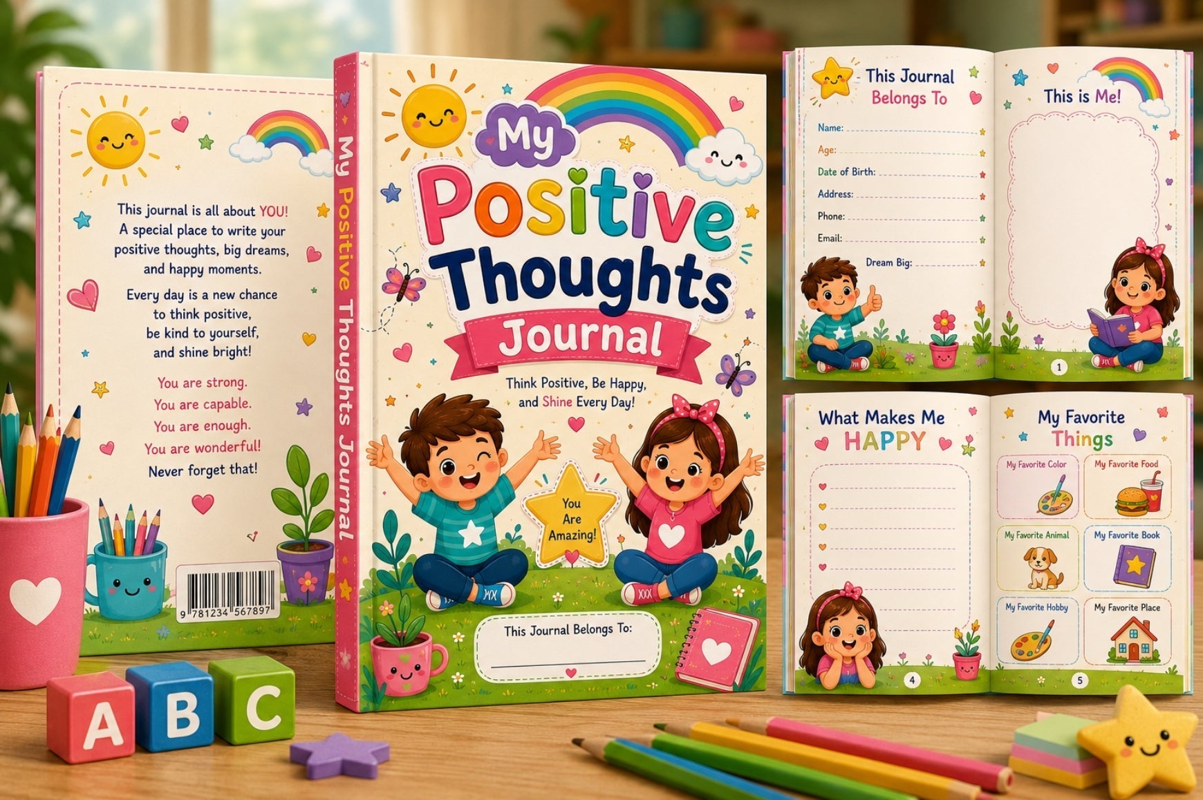 My Positive Thoughts Journal