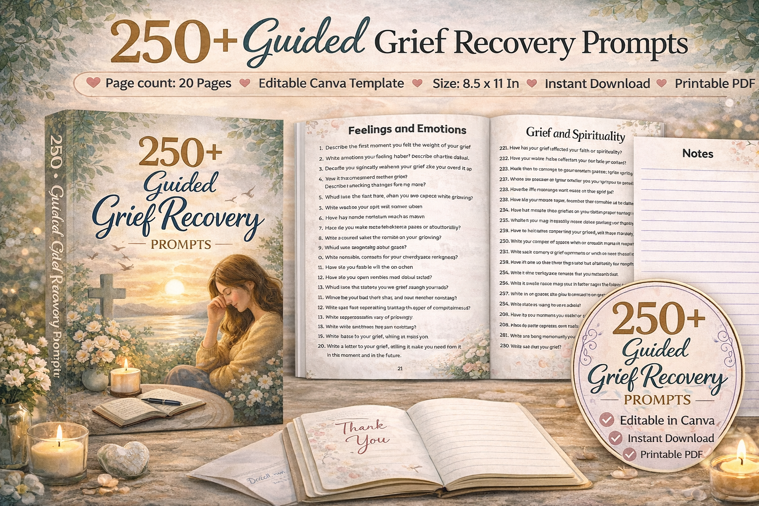 Grief Recovery Prompts