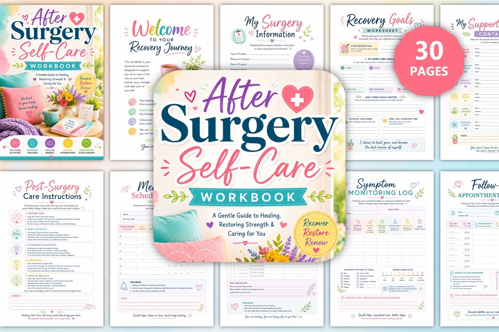 After Surgery Self Care Workbook