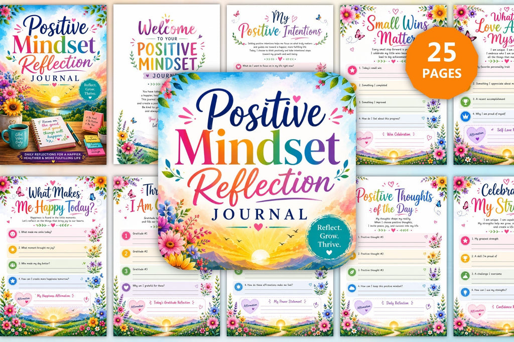 Positive Mindset Reflection Journal