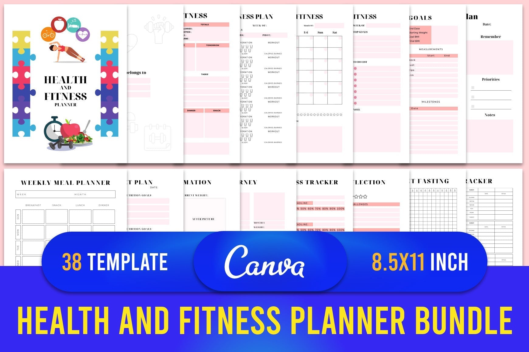 Health and Fitness Planner
