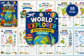 World Explorer Activity For Kids Workbook