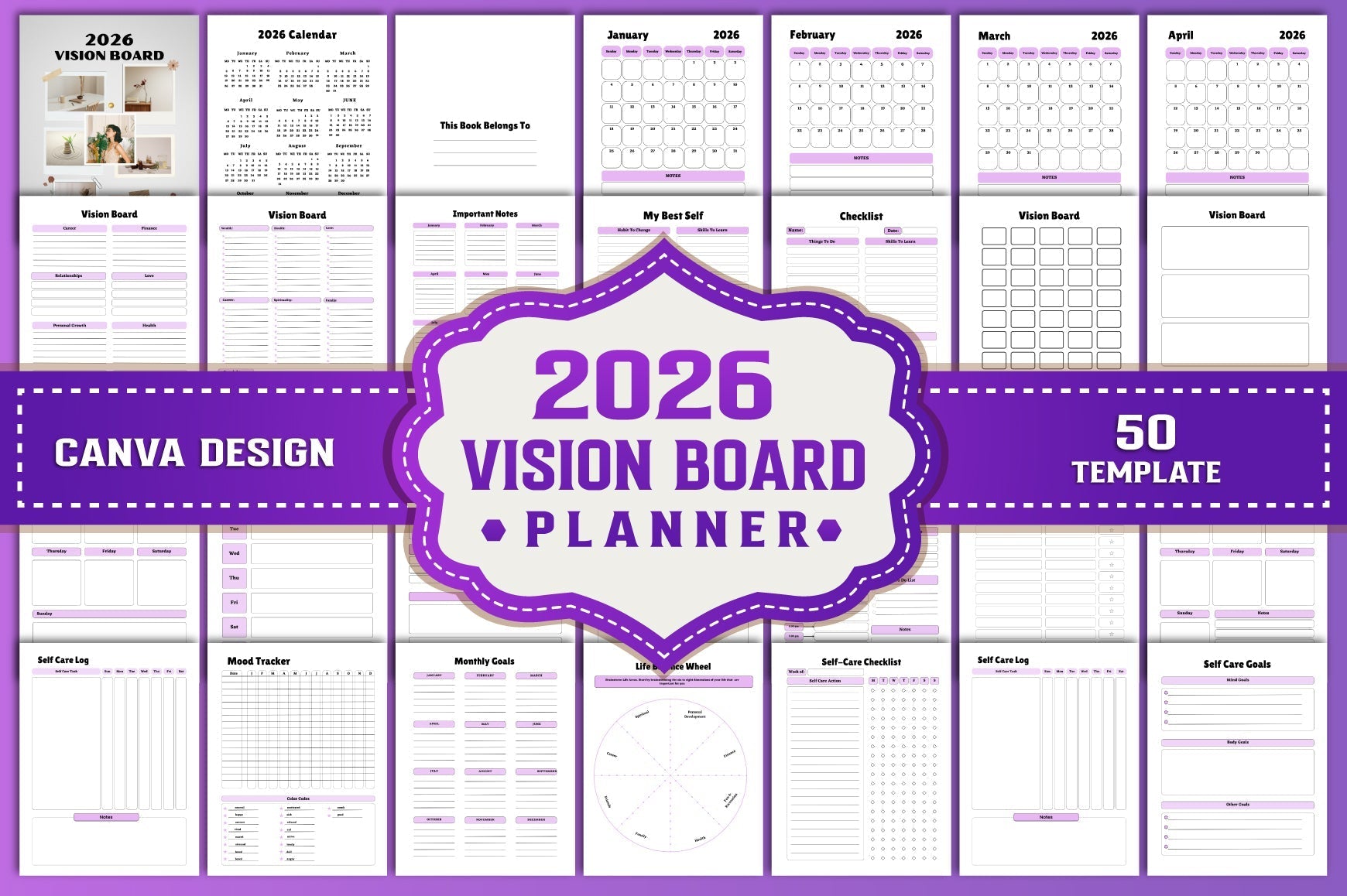 Vision Board Planner