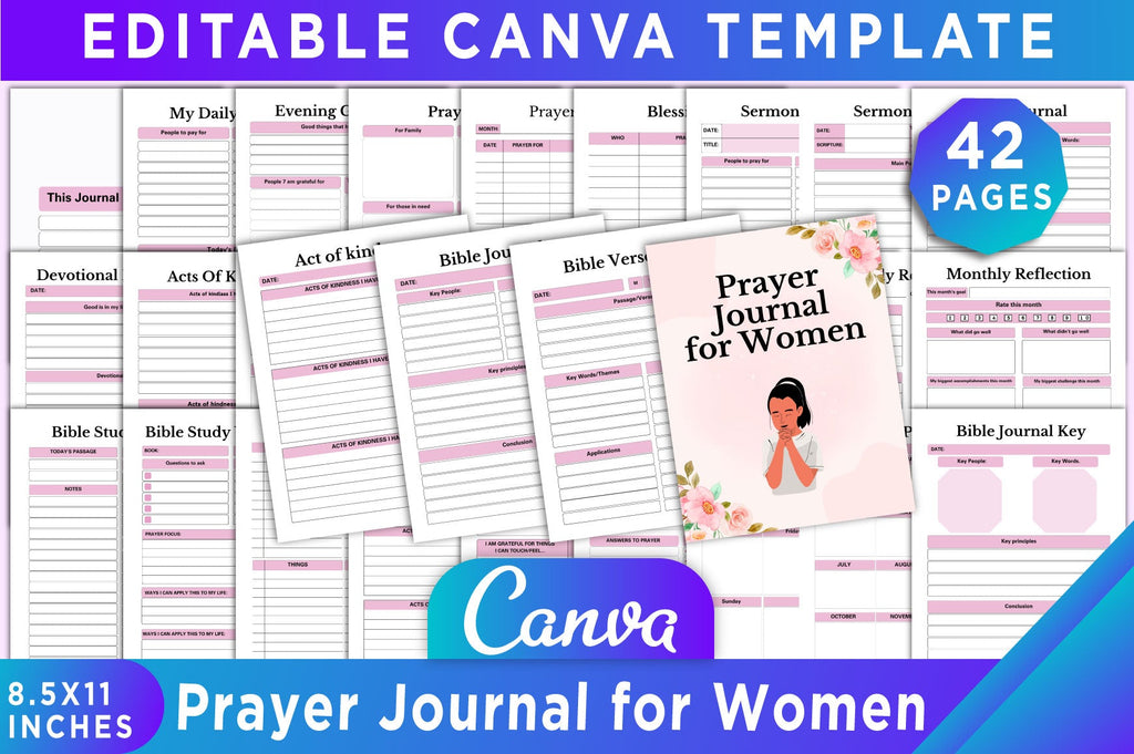 Prayer Journal for Women