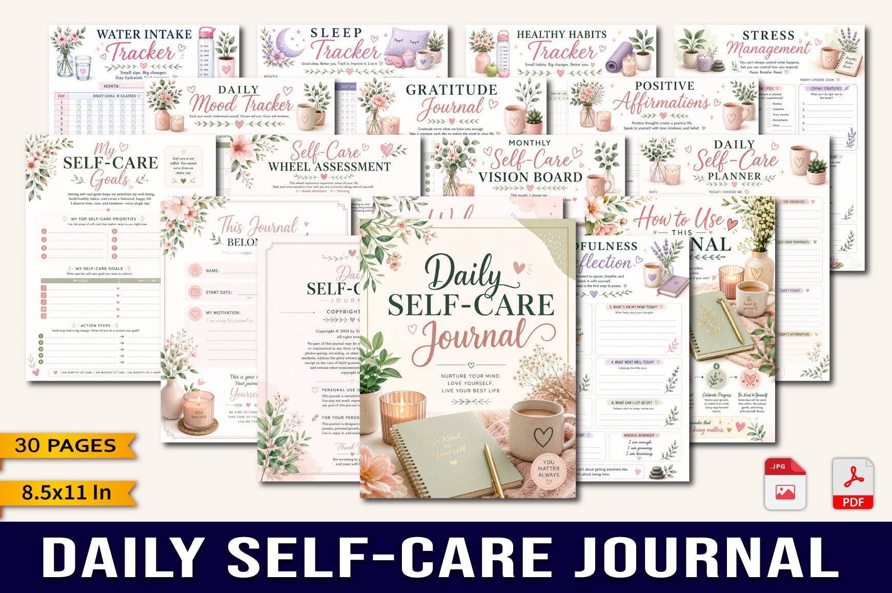 Daily Self Care Journal