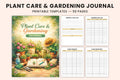 Plant Care Gardening Journal