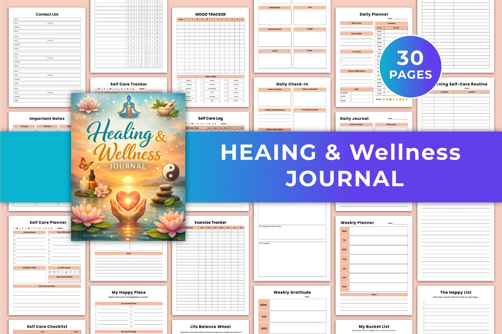 Healing Wellness Journal