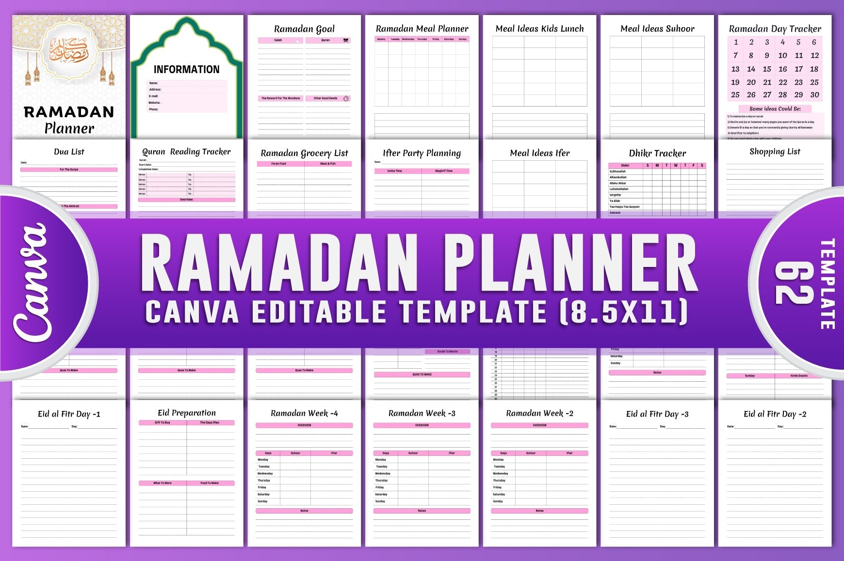 Ramadan Planner