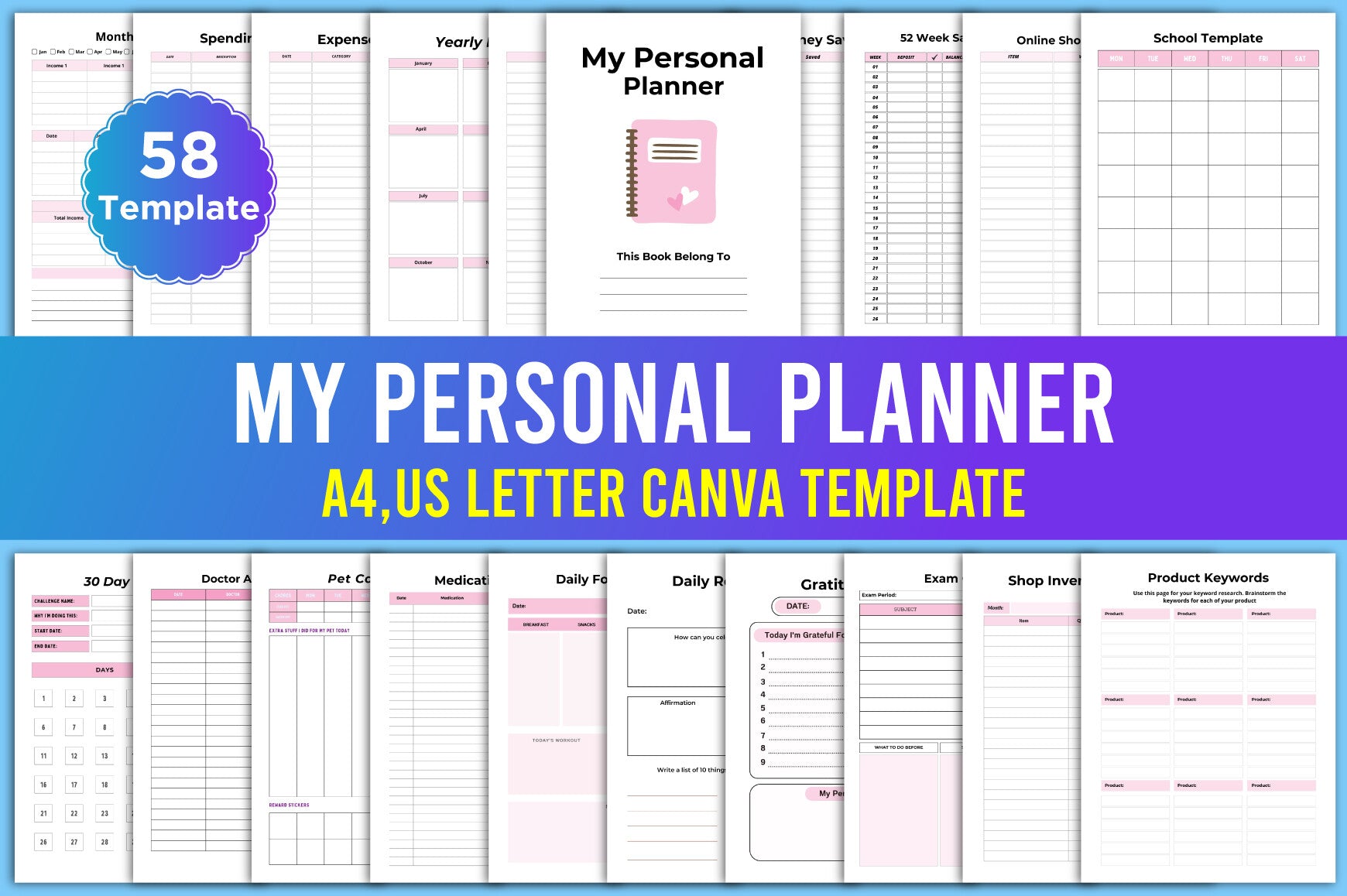 Personal Planner Optimization