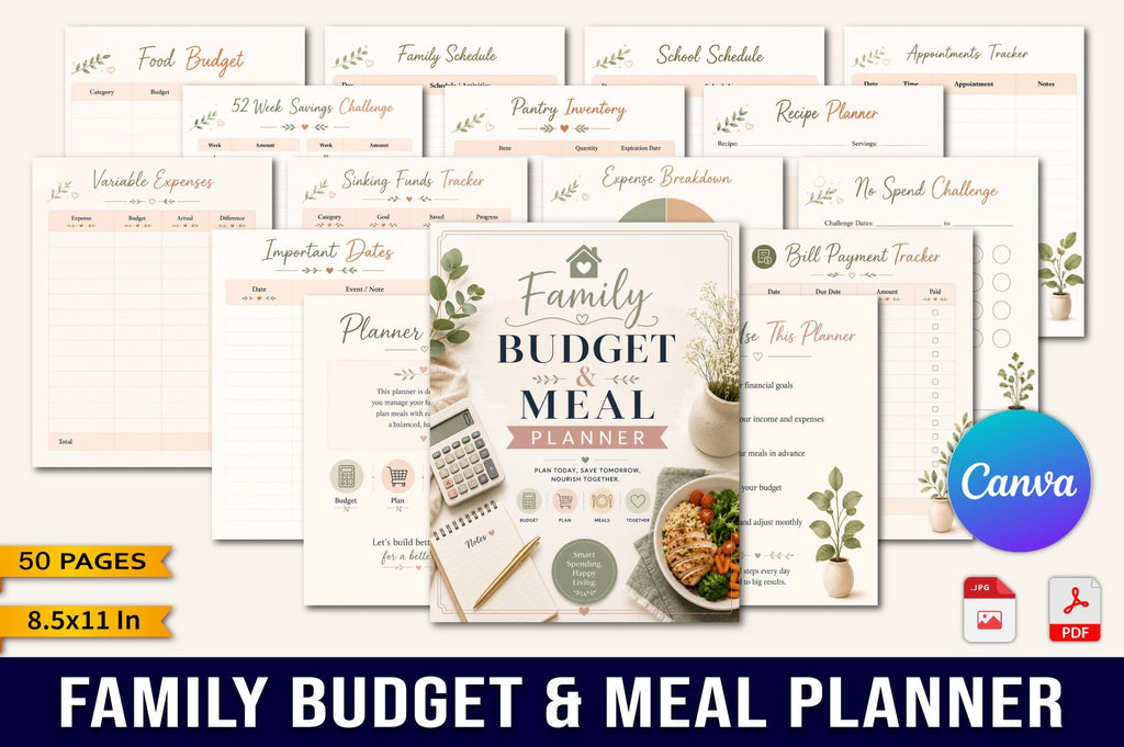 Family Budget Meal Planner