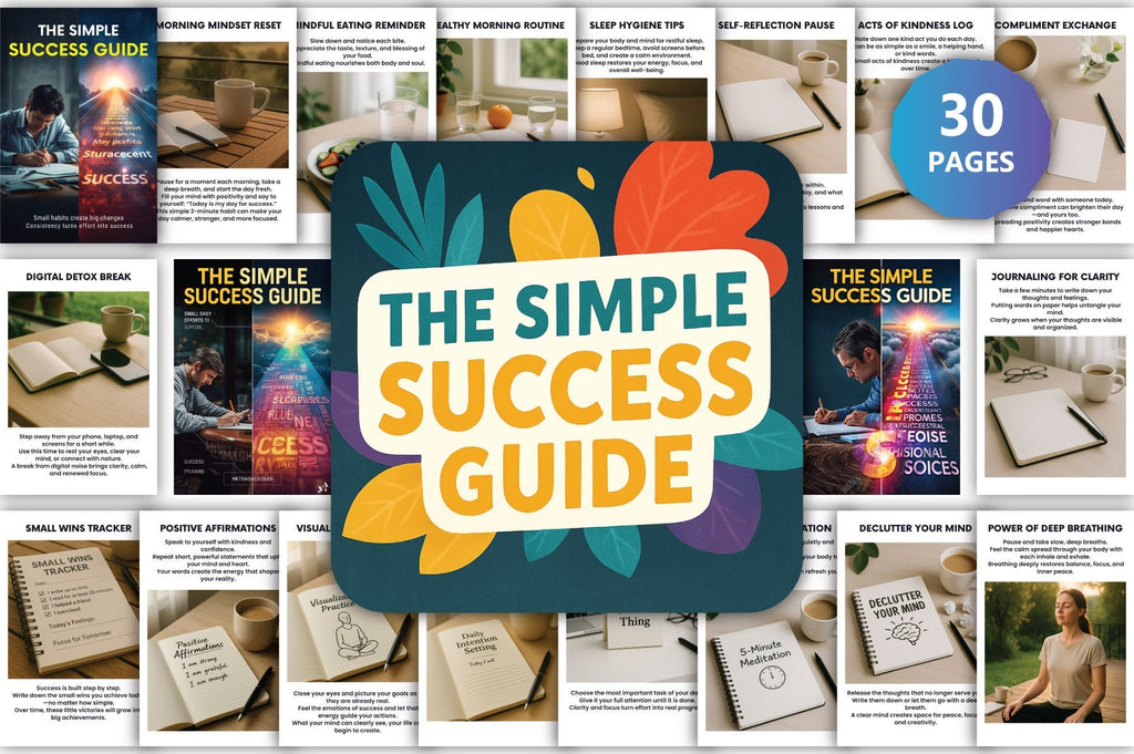 Simple Success Guide Planner