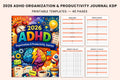 ADHD Organization & Productivity Journal Cover