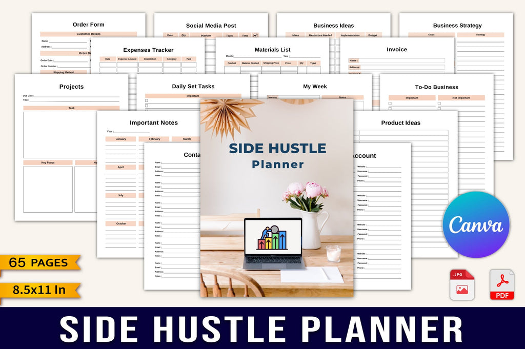 Side Hustle Planner
