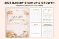 Bakery Startup Growth Planner