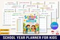 School Year For Kids Planner