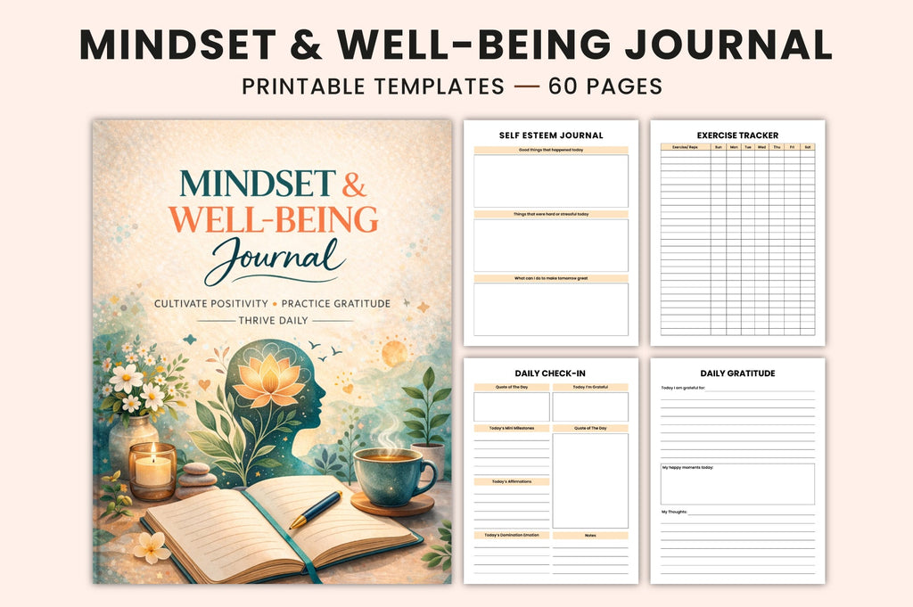 Mindset Well-Being Journal