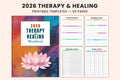 Therapy Healing Workbook for Personal Growth