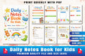 Daily Notes Kids Planner