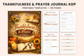 Thankfulness and Prayer Journal