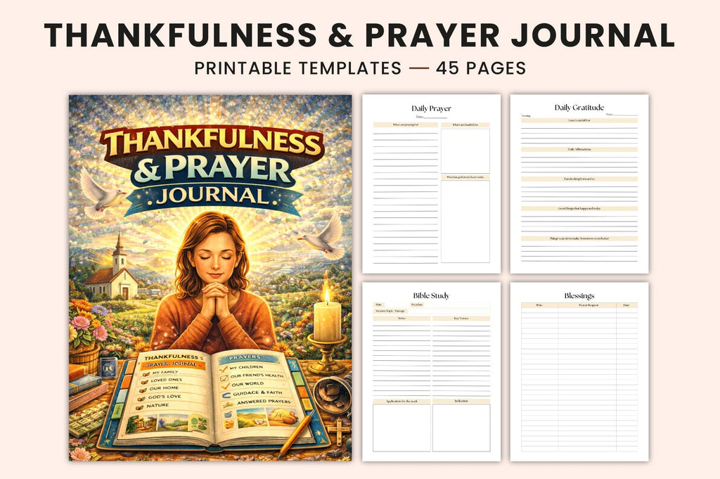 Thankfulness Prayer Journal
