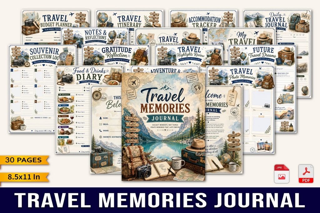 Travel Memories Journal