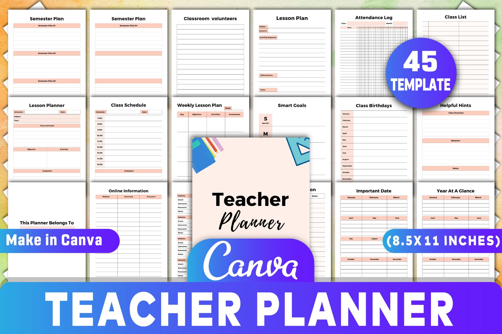 Teacher Planner