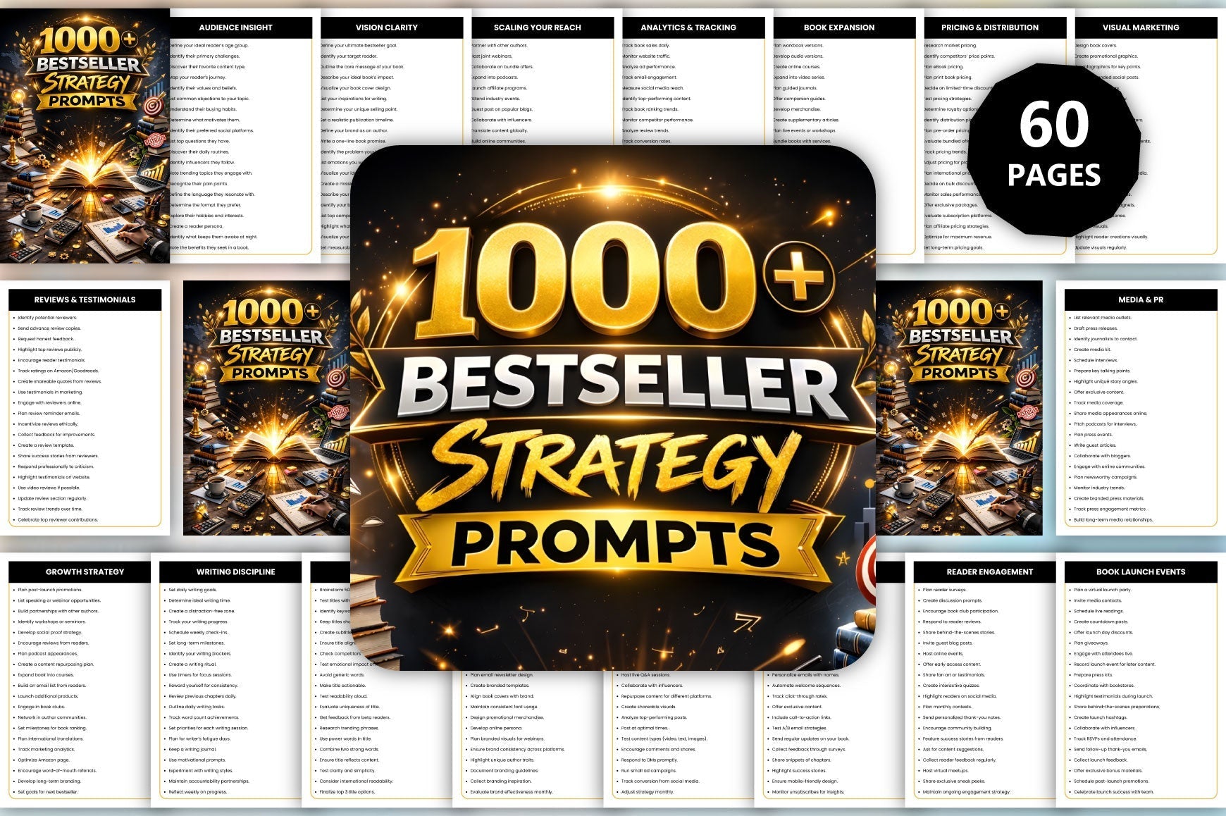 Bestseller Strategy Prompts for Success