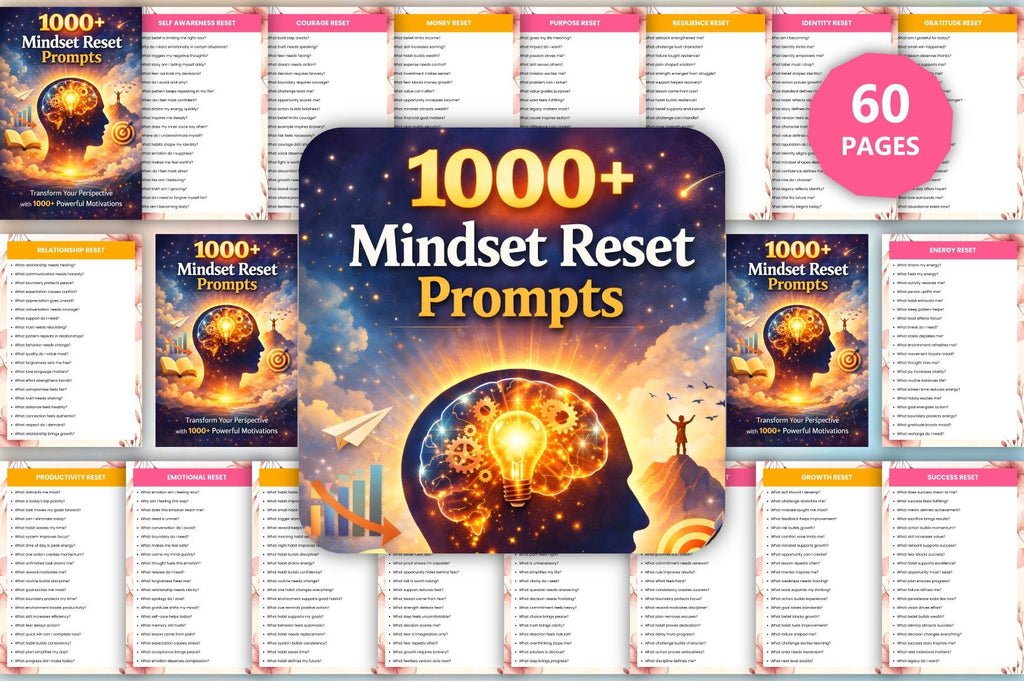 Mindset Reset Prompts for Personal Growth