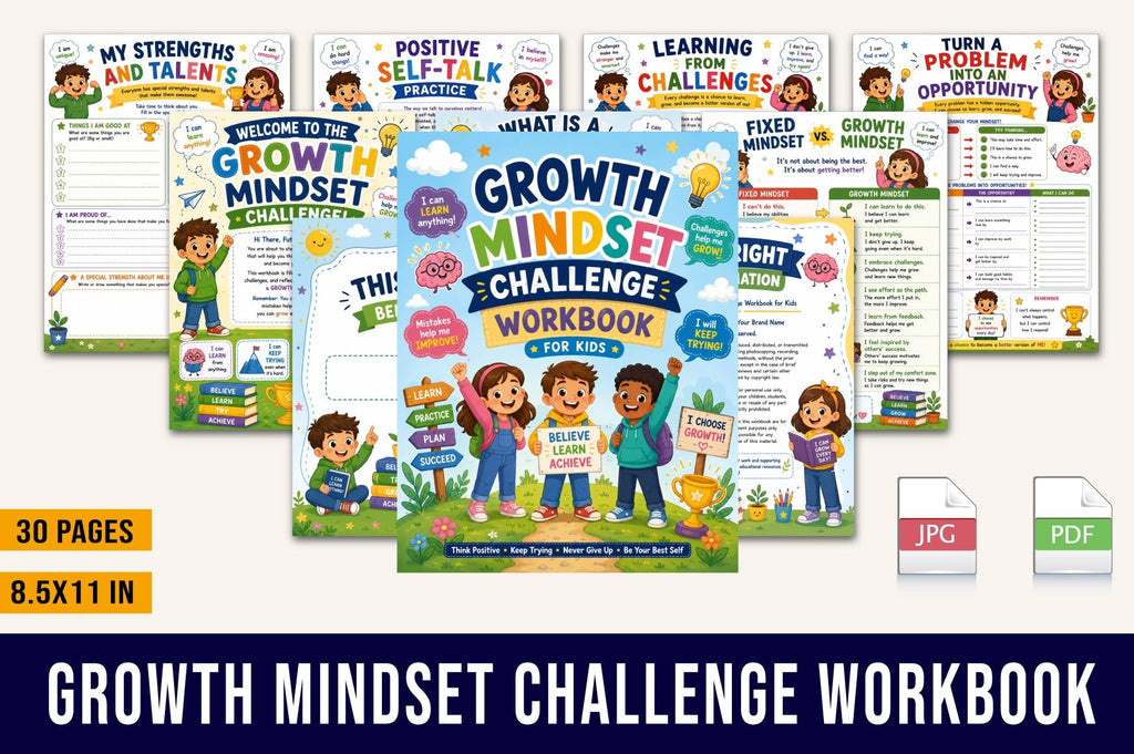 Growth Mindset Challenge Workbook