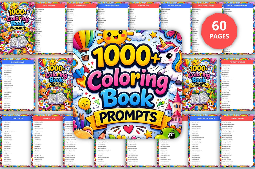 Coloring Prompts Collection