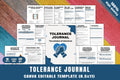 Tolerance Journal: Enhance Your Mindfulness