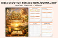 Bible Devotion Reflection Journal