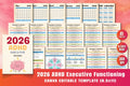 ADHD Executive Functioning Planner printable planner cover