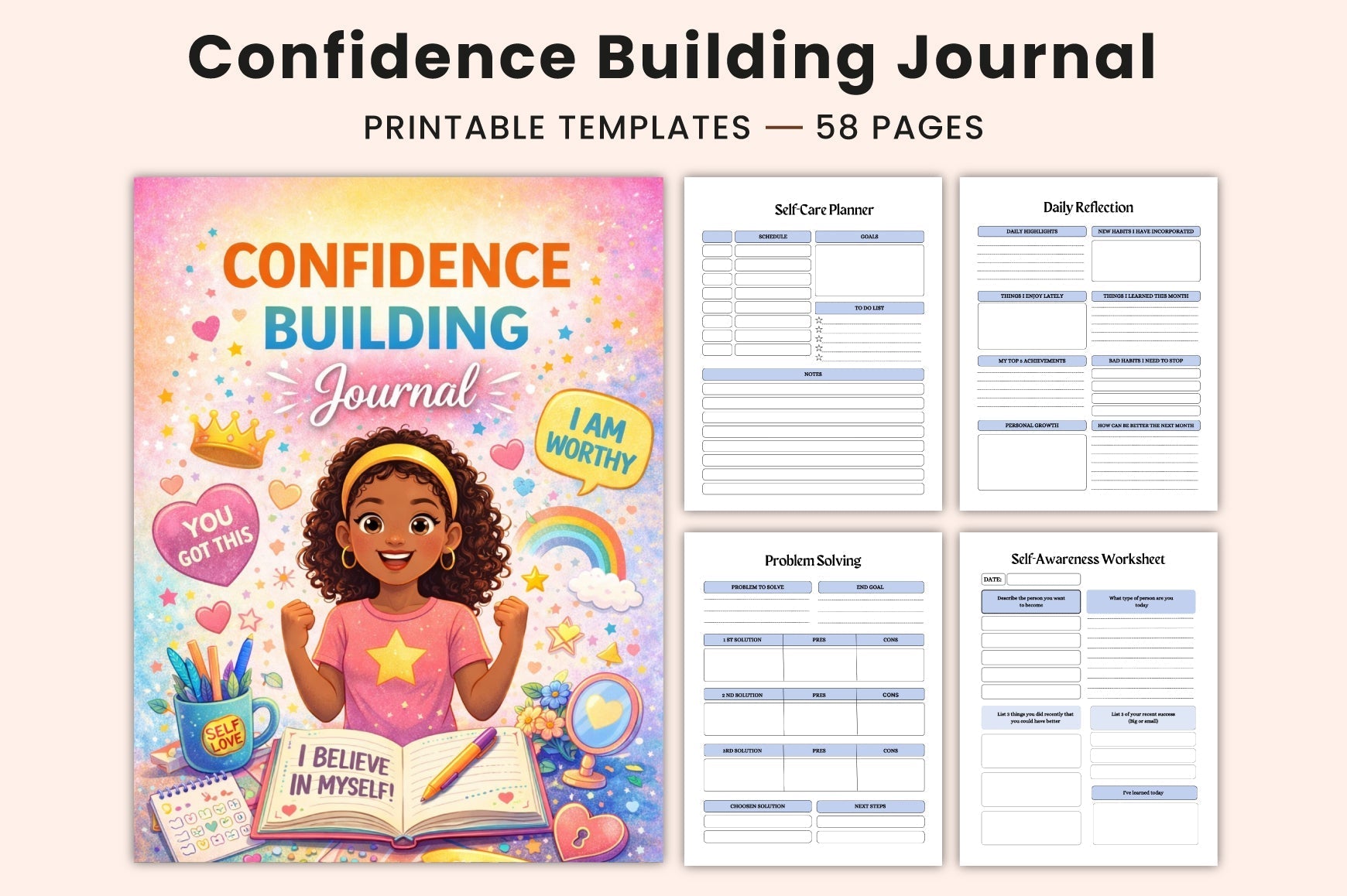Confidence Building Journal