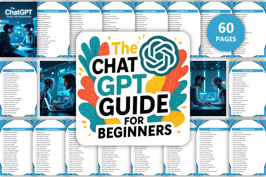 The ChatGPT Guide for Beginners Planner