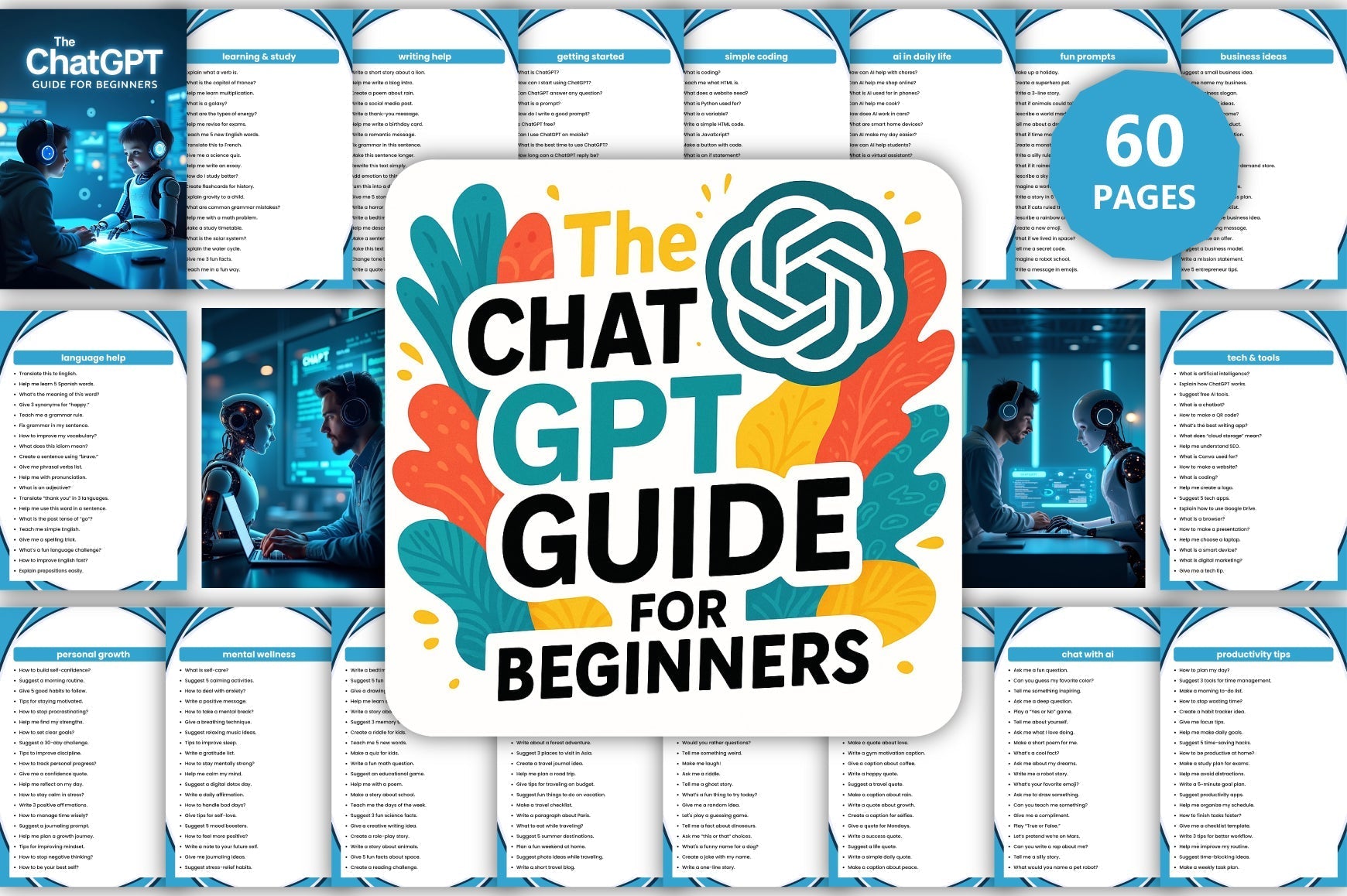 The ChatGPT Guide for Beginners Planner