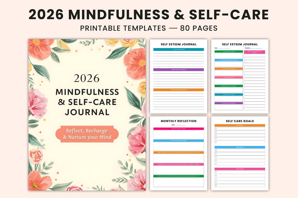 Mindfulness Self-Care Journal