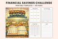 Financial Savings Challenge Planner