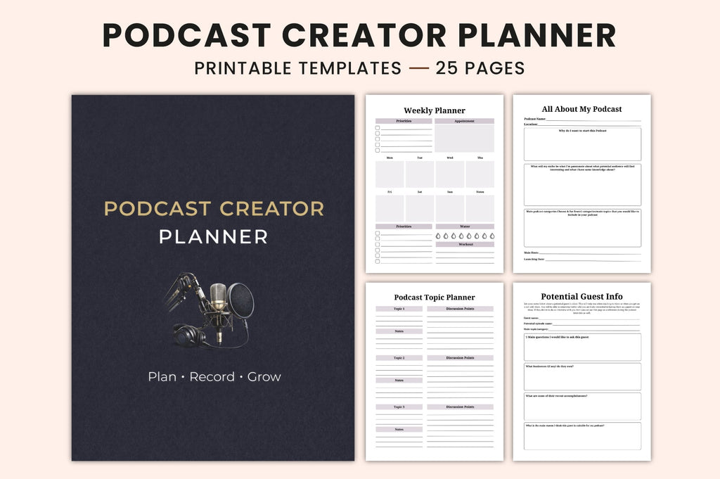 Podcast Creator Planner Guide